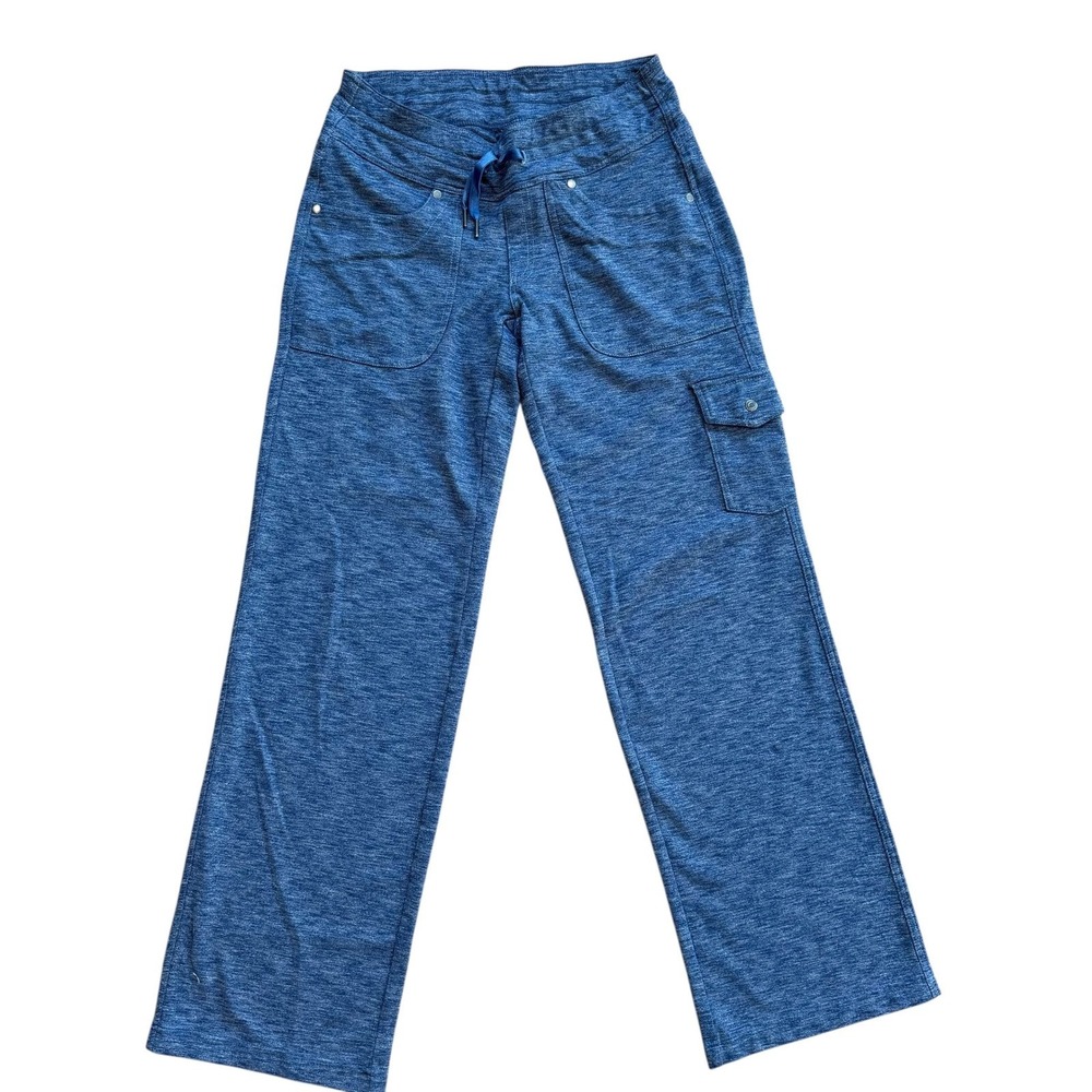 Kuhl Blue‎ Casual Pants Womens Pockets Drawstring Straight Leg Comfortable 6